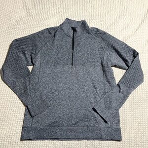 Lululemon Men's Gray Half-Zip Sweater Pullover